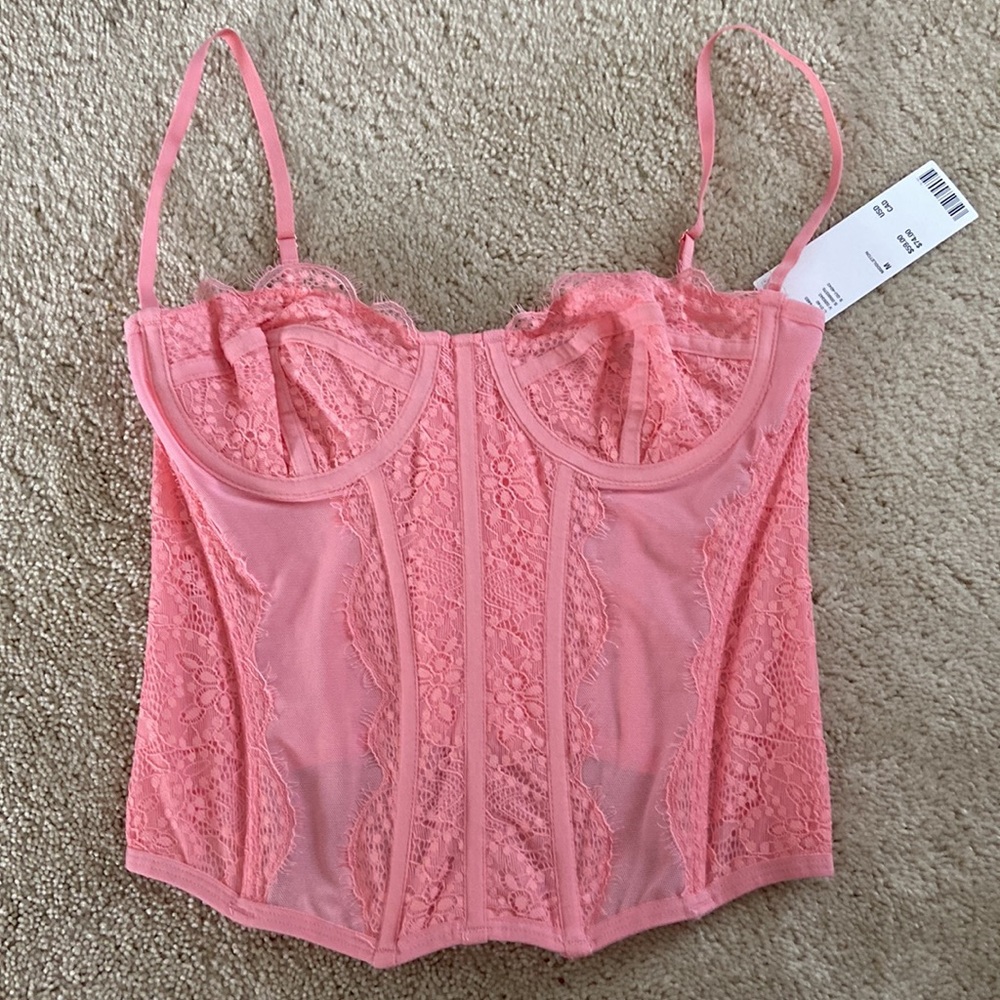 Urban Outfitters Pink Corset